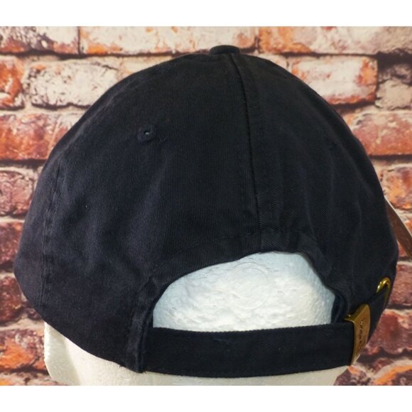 NWT Alaska Headgear Black Baseball Cap With Embroidered Logo Adjustable Strapbac - Picture 6 of 8